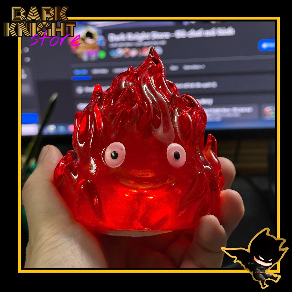 ( Hàng có sẵn ) Mô hình ngọn lửa Calcifer trong Lâu đài di động của ...