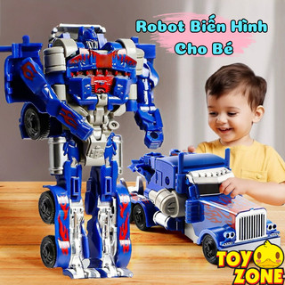 Đồ Chơi Robot Biến Hình 2IN1 Cho Bé Trai, Ô Tô, Máy Bay, Xe Tăng Cực Ngầu, Chất Liệu Nhựa ABS An Toàn