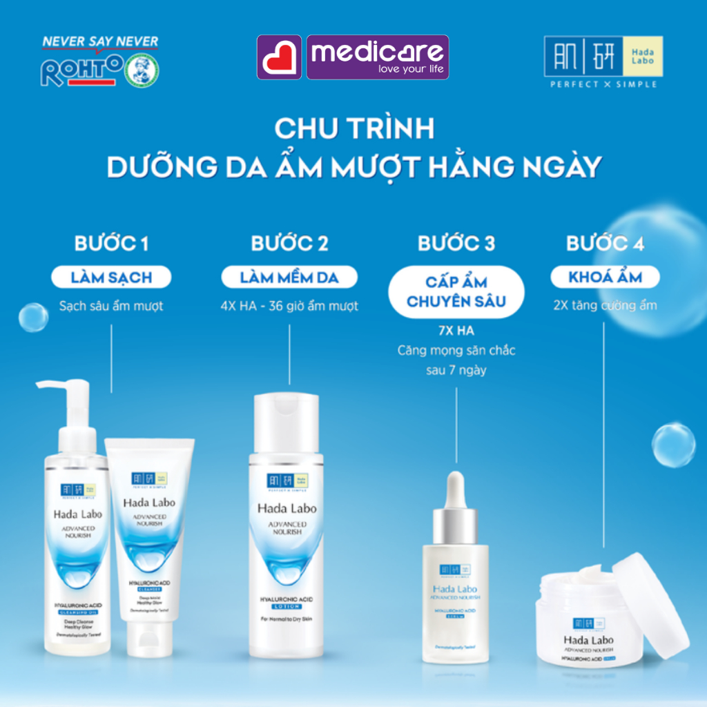 Serum HADA LABO dưỡng sáng, mờ thâm, chống lão hoá 30ml