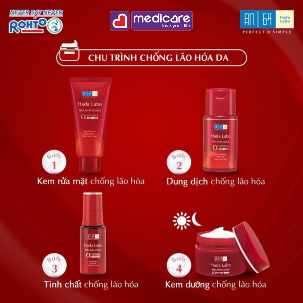 Serum HADA LABO dưỡng sáng, mờ thâm, chống lão hoá 30ml