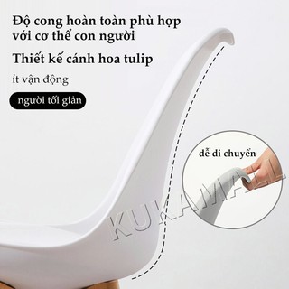 KUKA Ghế Eames Bắc Âu sang trọng nhẹ ghế ăn ghế thư giãn ghế văn phòng  ghế cà phê ghế gia đình