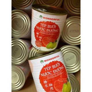 Tép Bưởi Nước Đường Wonderful – Hũ 870g | Chua Ngọt Tự Nhiên – Topping Pha Chế