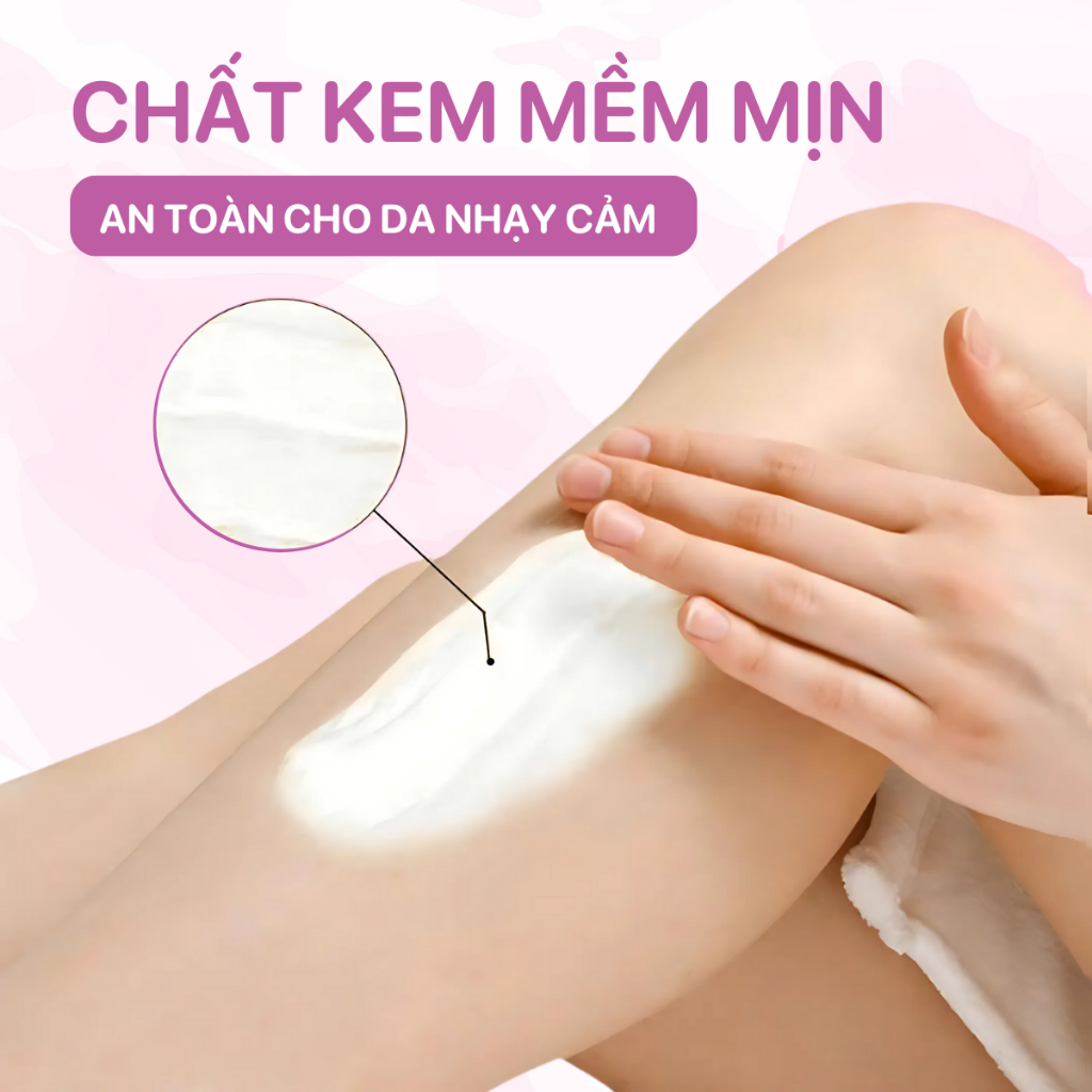 Kem tẩy lông BLANICA Hair Removal Cream tẩy sạch lông vùng kín, tay, chân, nách dịu nhẹ, không đau rát 120g