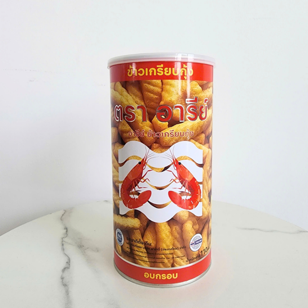 Snack Tôm Vị Truyền Thống Aree Hộp 110g (Aree Prown Crackers) | Shopee ...