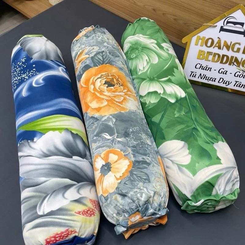 COMBO 3 CÁI VỎ GỐI ÔM KHÓA KÉO BÍT ĐẦU vải thun lạnh , nhiều mẫu , chọn theo yêu cầu, chất vải co giãn đàn hồi