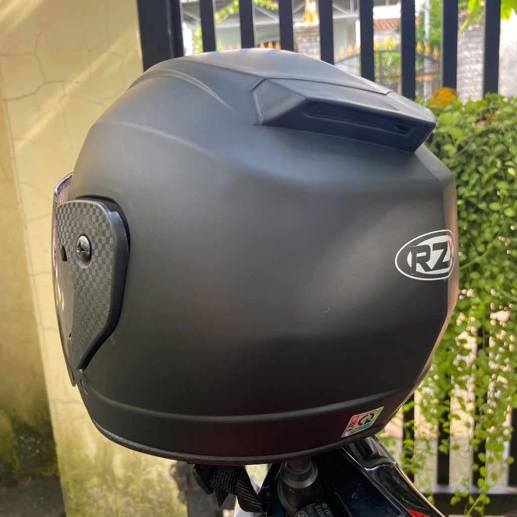 [ MÀU ĐEN ] Mũ Bảo Hiểm 3/4 RZX tem 46 Helmet chính hãng