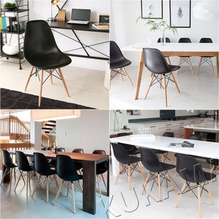 KUKA Ghế Eames Bắc Âu sang trọng nhẹ ghế ăn ghế thư giãn ghế văn phòng  ghế cà phê ghế gia đình