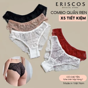 Combo 5 quần và 3 quần màu ngẫu nhiên cánh tiên basic thoáng mát gợi cảm cao cấp Eriscos Thiết kế Việt Nam