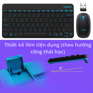 Bộ chuột bàn phím không dây Logitech MK245 Nano Bàn phím máy tính để bàn
