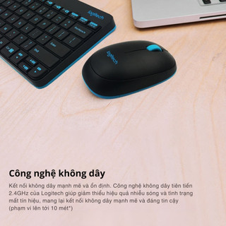 Bộ chuột bàn phím không dây Logitech MK245 Nano Bàn phím máy tính để bàn