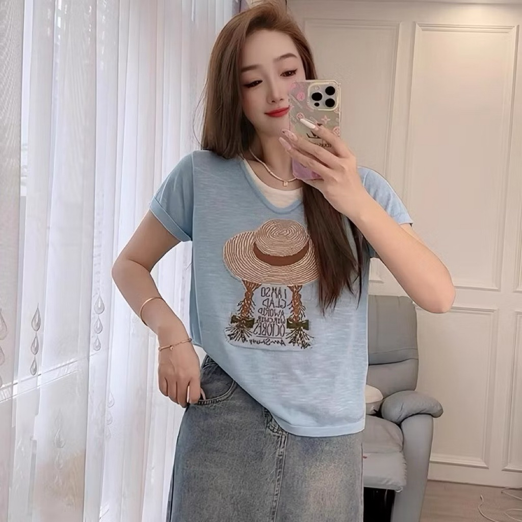 Áo len mongtogi QC,áo len dệt kim nữ hàng thanh lý hoạ tiết siêu cute size 45-57kg.
