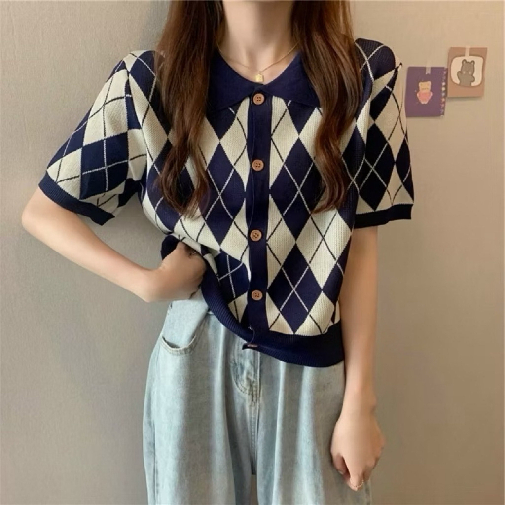 Áo len mongtogi QC,áo len dệt kim nữ hàng thanh lý hoạ tiết siêu cưng size 45-57kg.