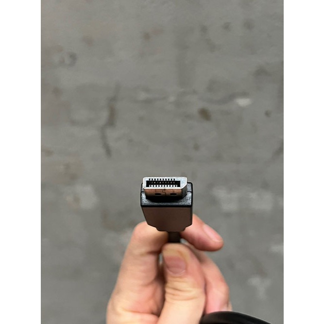 Dây Cáp 4K Displayport 2 đầu đực dài 1.8m - 80mm Cáp chuyển displayport sang cho màn hình máy tính, Laptop, PC, TV