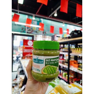 Bơ Đậu Phộng Golden Farm Vị Matcha – 170g & 340g | Béo Mịn – Thơm Matcha