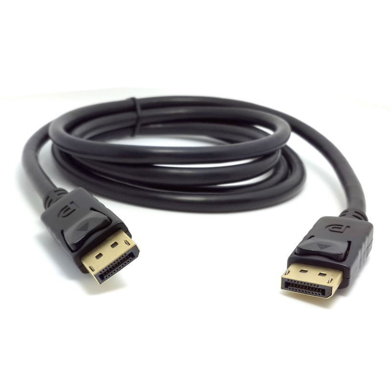 Dây Cáp 4K Displayport 2 đầu đực dài 1.8m - 80mm Cáp chuyển displayport sang cho màn hình máy tính, Laptop, PC, TV