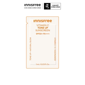 Kem chống nắng Vitamin C nâng tông sáng da SPF 50+ PA++++ 1mL