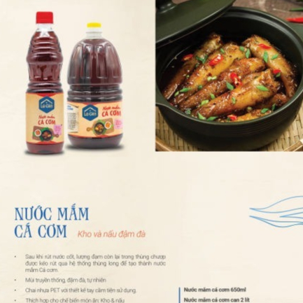 Nước Mắm Cá Cơm Lê Gia Chai Nhựa 650 ml