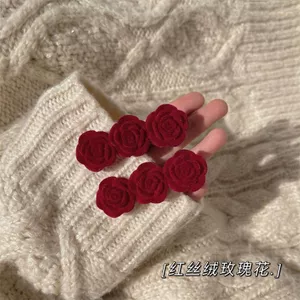 Kẹp Tóc Hình Hoa Trà Nhỏ Phong Cách Mới