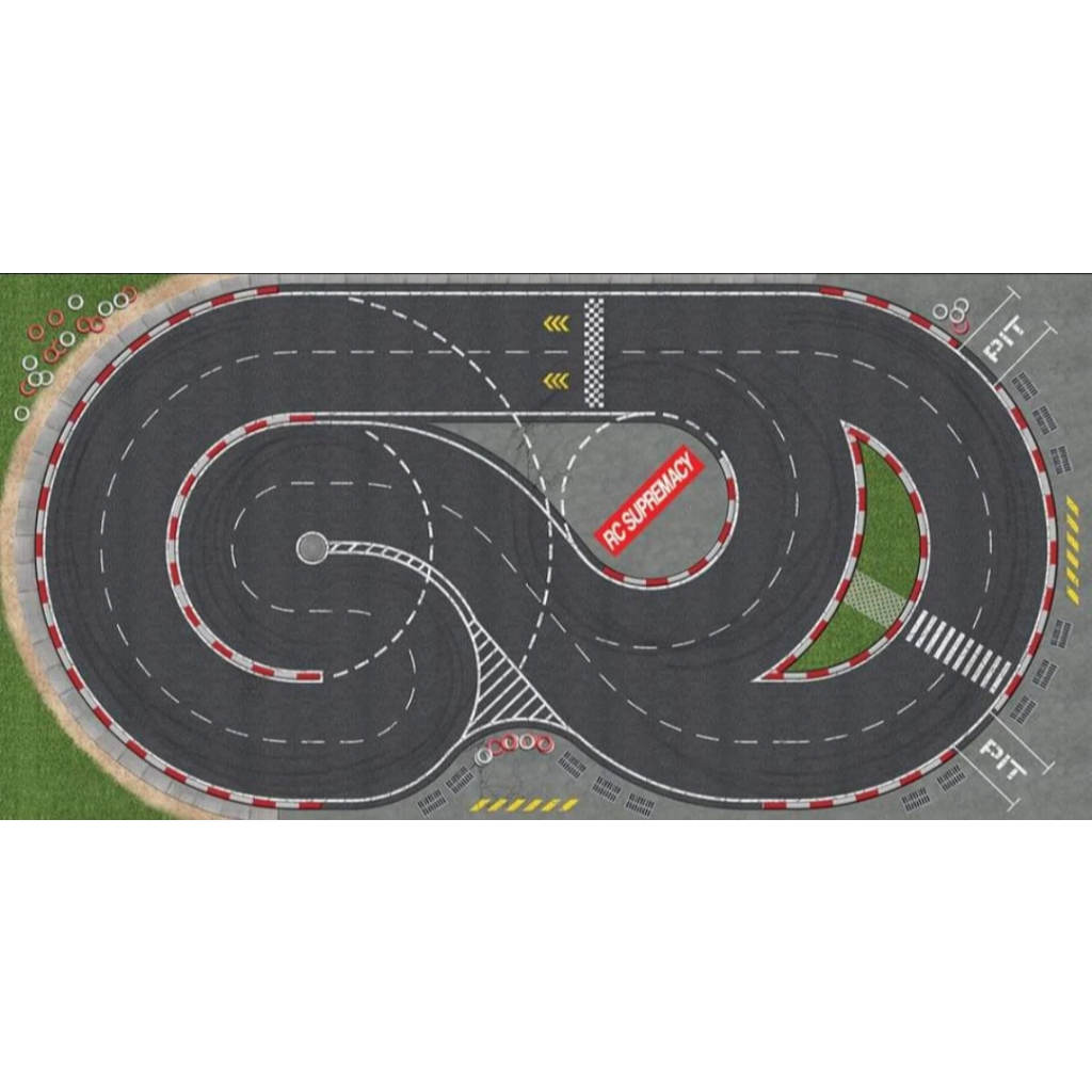 Tấm trải drift dành cho xe RC - Loại bạt trải.