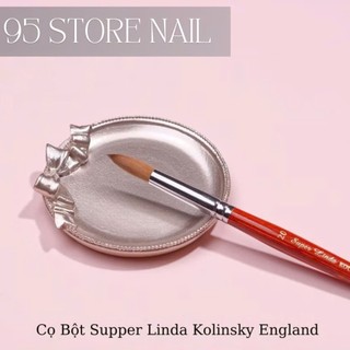 Cọ đắp bột Super Linda Kolinsky England Chính Hãng Cọ đắp bột Cao Cấp số 12,14,16,18.20 lông chồn chuyên dụng nghành nai