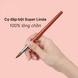 Cọ đắp bột Super Linda Kolinsky England Chính Hãng Cọ đắp bột Cao Cấp số 12,14,16,18.20 lông chồn chuyên dụng nghành nai