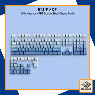 [ Xuyên Led ] Bộ Keycaps Topographic - PBT Double Shot - Cherry Profile