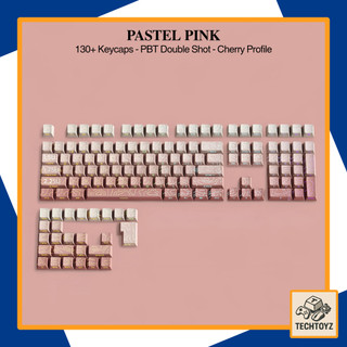 [ Xuyên Led ] Bộ Keycaps Topographic - PBT Double Shot - Cherry Profile