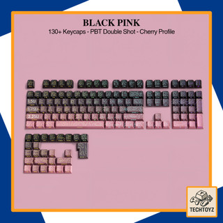 [ Xuyên Led ] Bộ Keycaps Topographic - PBT Double Shot - Cherry Profile