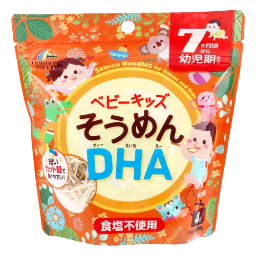 Mì somen ăn dặm bổ sung canxi, lợi khuẩn Unimat Riken 100g (từ 7 tháng)