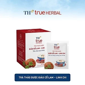 Trà thảo dược Giảo cổ lam – Linh chi TH True Herbal