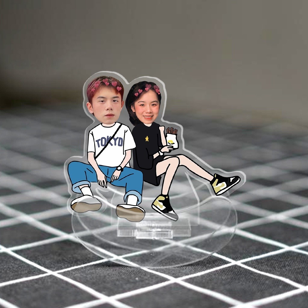 Standee Lắc Lư, Standee Lắc Lư In Theo Yêu Cầu In 2 Mặt Acrylic Dễ Thương Dùng Làm Quà Tặng Bạn Bè Người Thân - SakuMai