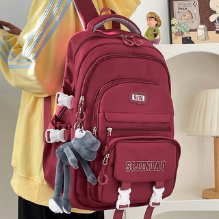 Balo đi học nam nữ Cặp đi học unisex nhiều ngăn chống nước cặp sách đựng vừa laptop 15,6 inch basic KUBO