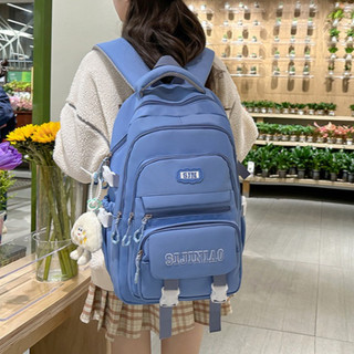 Balo đi học nam nữ Cặp đi học unisex nhiều ngăn chống nước cặp sách đựng vừa laptop 15,6 inch basic KUBO