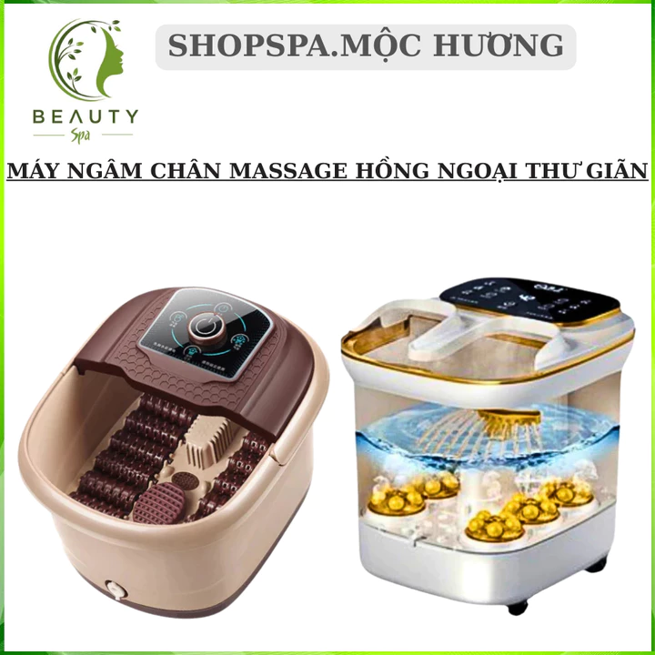 Bồn Ngâm Chân Tự Động Massage Có Sục Khí | Bồn Ngâm Chân Tự Động Có Đèn Hồng Ngoại Máy Ngâm Chân khử Mùi Hôi