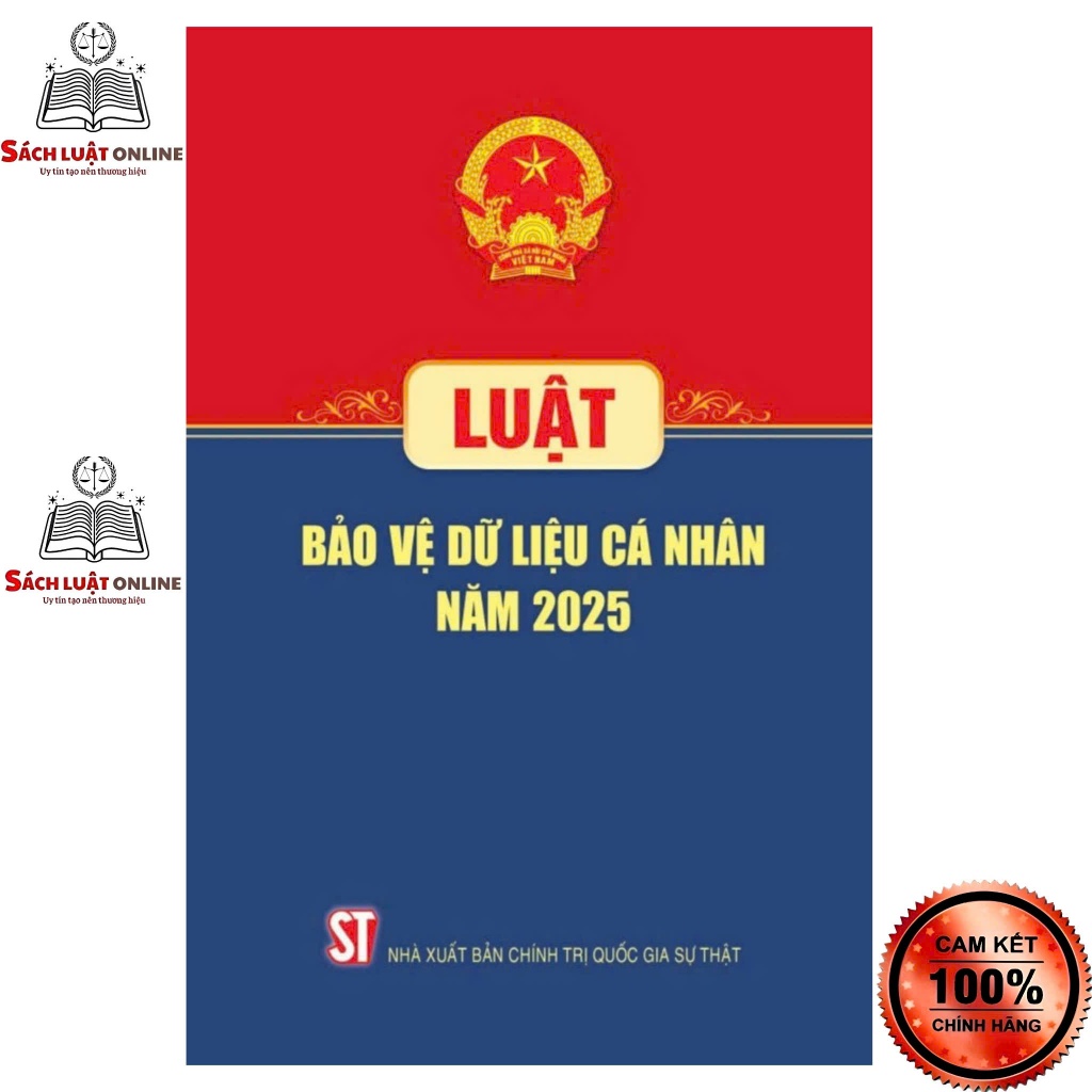 Sách - Luật bảo vệ dữ liệu cá nhân năm 2025 (NXB Chính trị quốc gia sự thật)