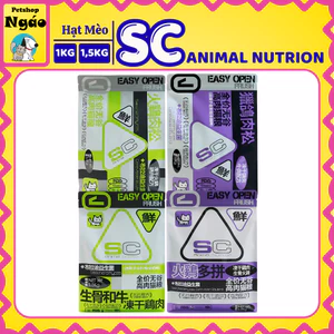 Hạt Cho Mèo SC Animal Nutrition – Grainfree, Siêu Topping, Dinh Dưỡng Đầy Đủ Cho Mèo