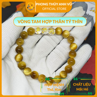Vòng tam hợp quý nhân thân tý thìn đã khai quang - vòng tay tam hợp size 8 10 12ly - may mắn tài lộc