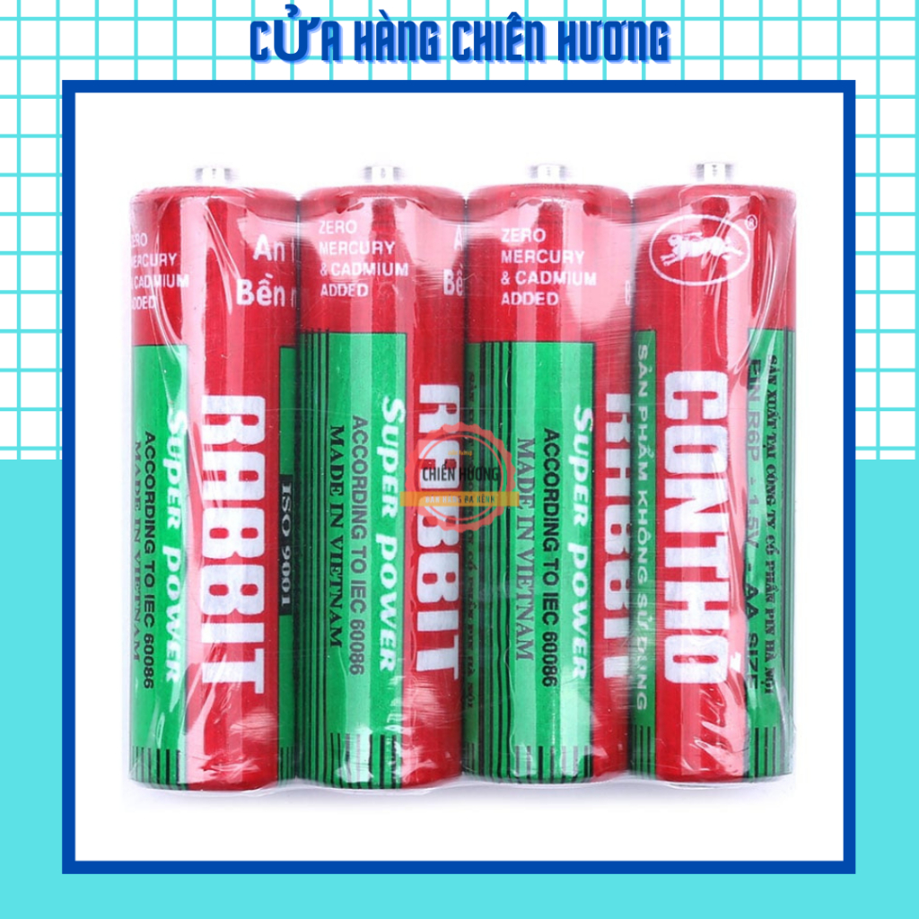 Set 8 Quả Pin Con Thỏ ( Pin size AAA - Dài 45mm) | Shopee Việt Nam