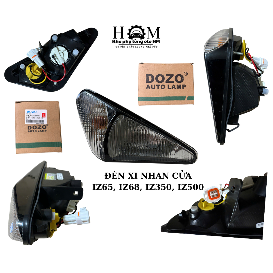 ĐÈN XI NHAN CỬA XE TẢI ĐÔ THÀNH IZ65 IZ68 IZ350 IZ500 HÃNG DOZO