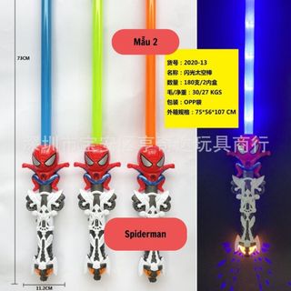 Đồ chơi ánh sáng chủ đề khủng long, spiderman, siêu anh hùng ngộ nghĩnh HT Toys