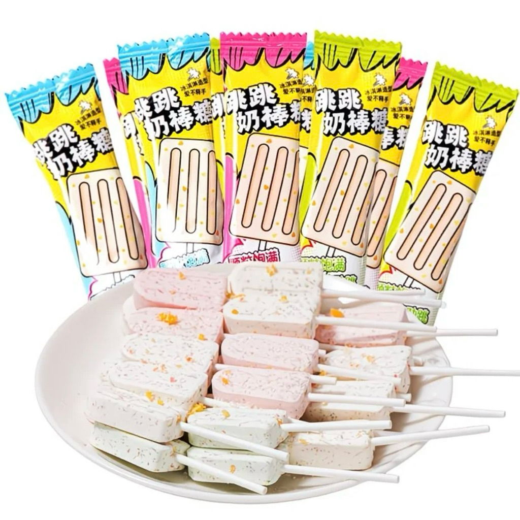Kẹo Mút Sữa Mix Kẹo Nổ Vị Trái Cây Poping Candy | Shopee Việt Nam