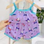 Bộ 2 Dây Thun Lạnh Cho Bé Gái, Vải mềm, co giãn, thấm mồ hôi tốt. Cho bé 5-13kg