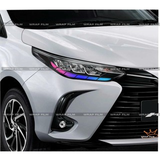 Tem dán đèn Toyota Vios 2021-2022 và Yaris 2021-2022
