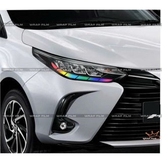 Tem dán đèn Toyota Vios 2021-2022 và Yaris 2021-2022