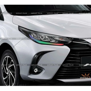 Tem dán đèn Toyota Vios 2021-2022 và Yaris 2021-2022