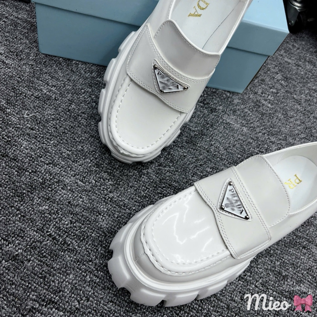 Giày oxford P.ra.da độn đế mai phương bùi