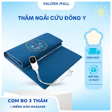 Thảm Ngải Cứu Đông Y Đệm Ngải Cứu Thảo Dược Giảm Đau Mỏi Xương Khớp,Lưu Thông Khí Huyết ( BH 6 tháng )