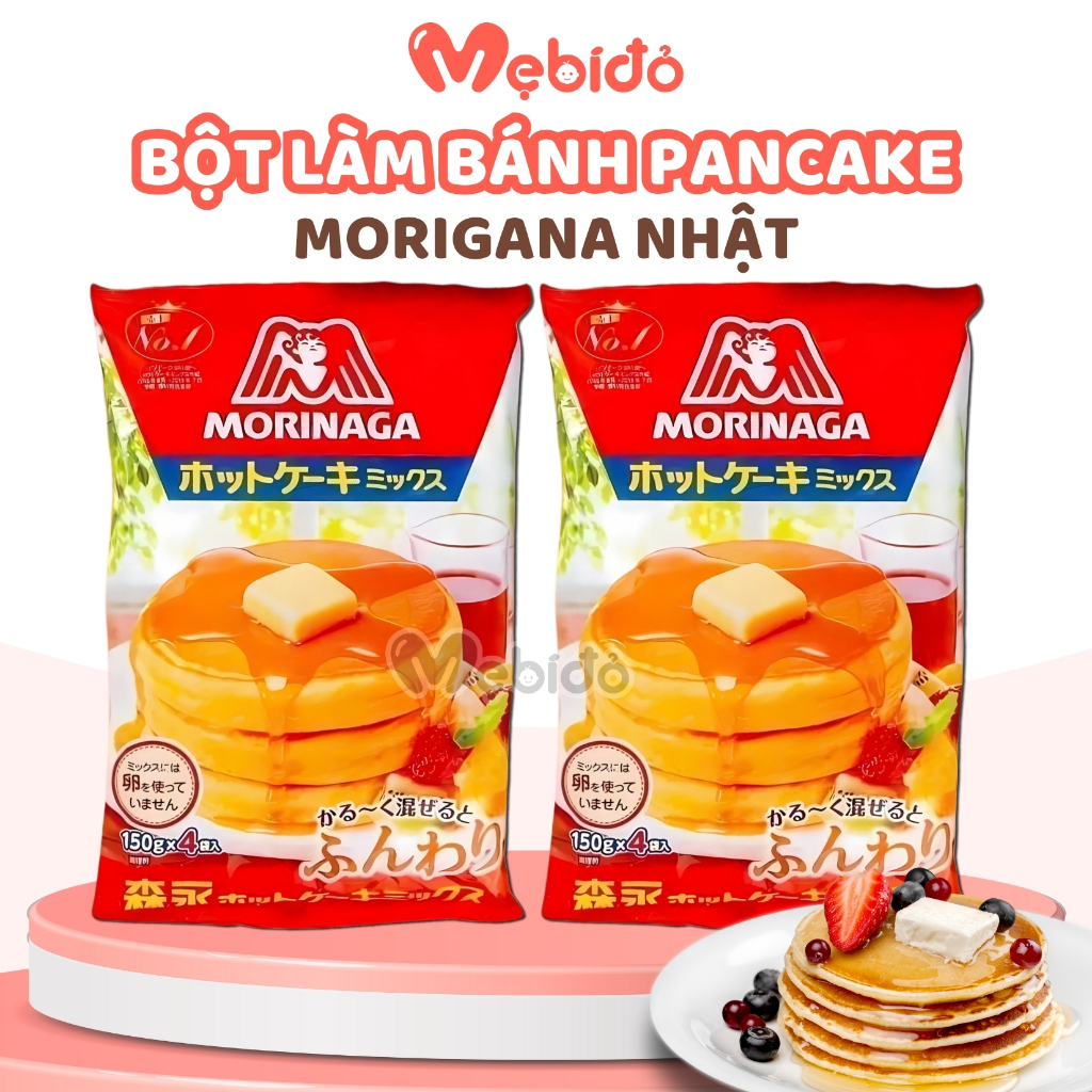 Bột Làm Bánh PanCake Morinaga Làm Bánh Rán Doremon Cho Bé Ăn Dặm - Shop ...