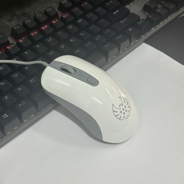 Chuột GAMING cao cấp Linktop S02 (Màu Trắng) LED RGB 3050 IC, DPI 4000 ...