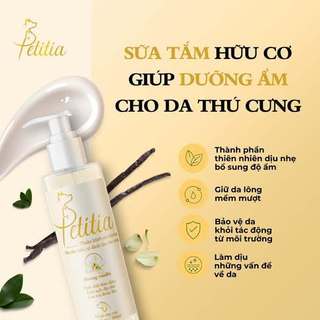 Combo 5 chai Sữa tắm hữu cơ Petitia 30ml cho chó mèo, an toàn, dưỡng lông, lưu hương